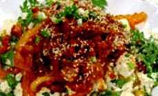 金蒜銀魚蒸菜心