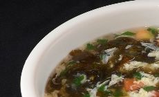 酸辣韭黃蛋花湯