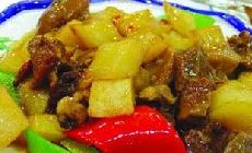 咖喱土豆燜雞