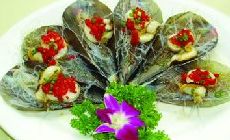 剁椒粉絲蒸帶子