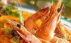 豆苗炒蝦片