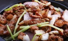 干煸兔肉