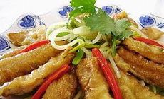 蔥辣魚條