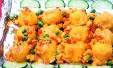 瓦片金沙豆腐