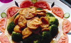 鮑魚汁扒魚豆腐