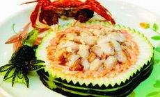 清蒸蟹鉗肉