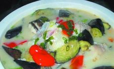 茄子燉魚頭